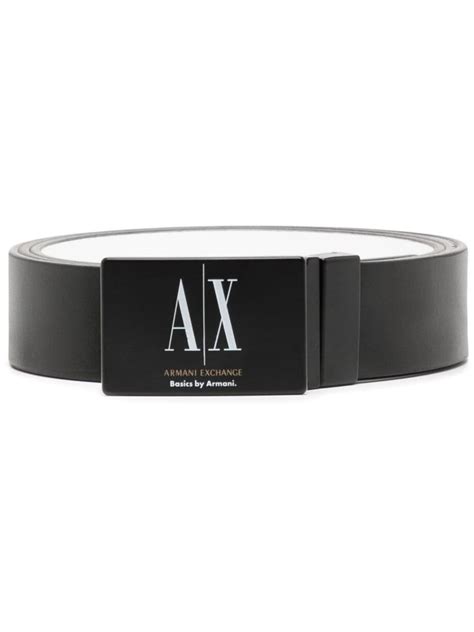 fake armani belt uk|Armani exchange reversible belt.